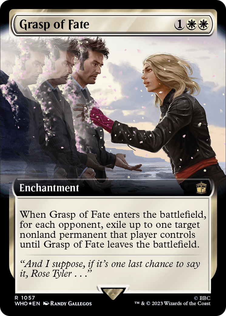 Grasp of Fate (Extended Art) (Surge Foil) [Doctor Who] | Eastridge Sports Cards & Games