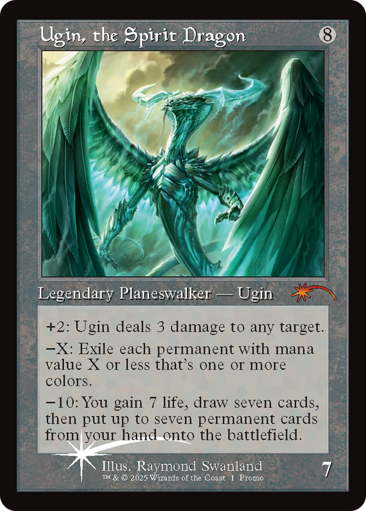 Ugin, the Spirit Dragon (Retro Frame) [Secret Lair Drop Series] | Eastridge Sports Cards & Games