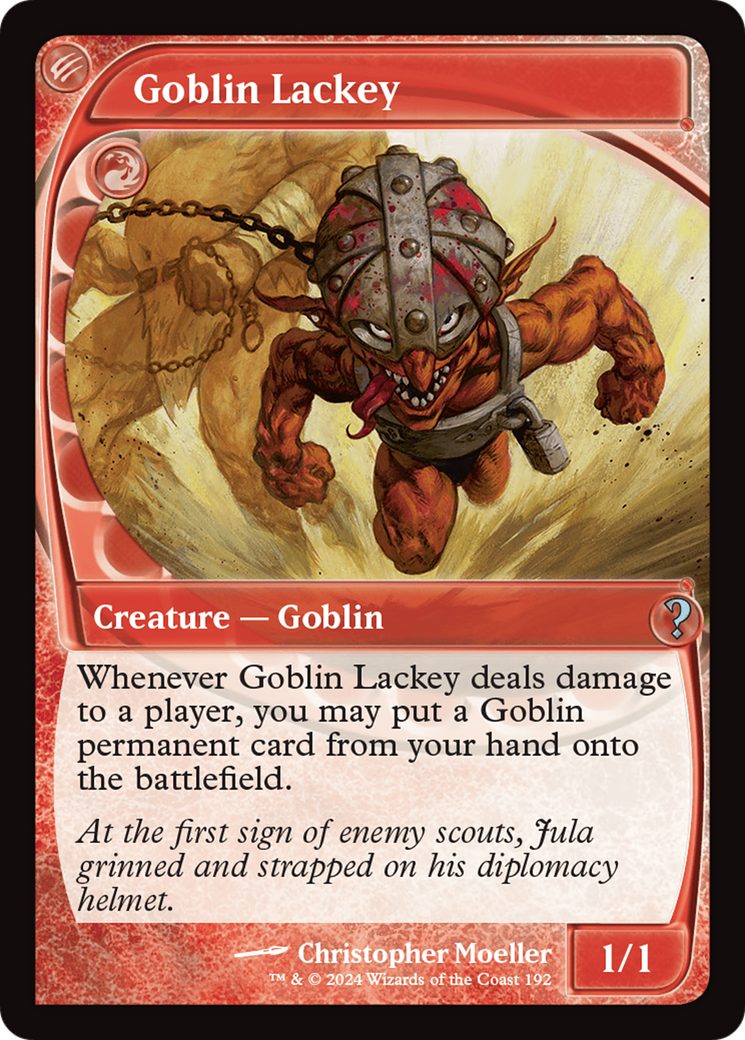 Goblin Lackey (Future Sight) [Mystery Booster 2] | Eastridge Sports Cards & Games