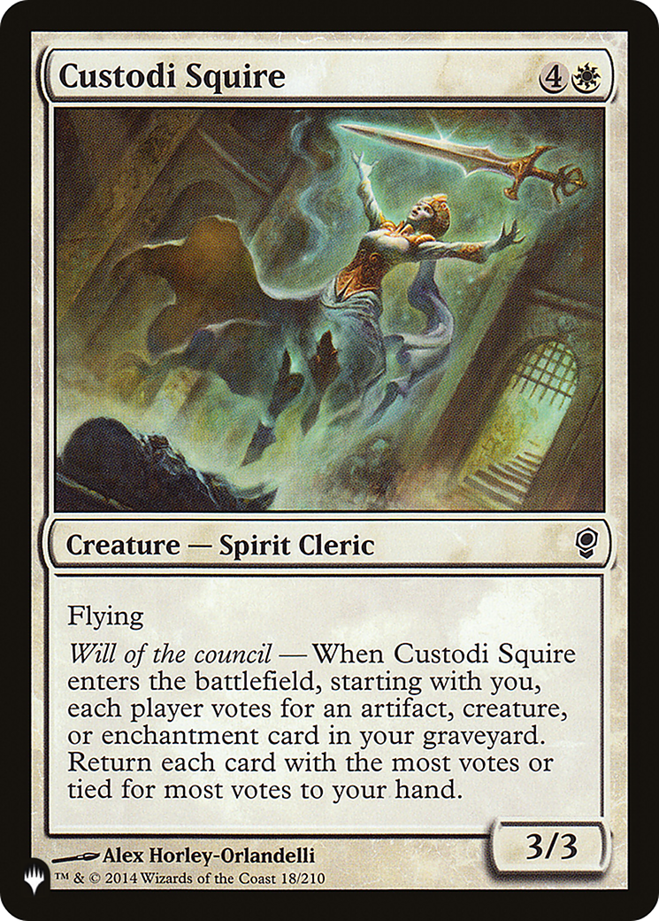 Custodi Squire [The List] | Eastridge Sports Cards & Games