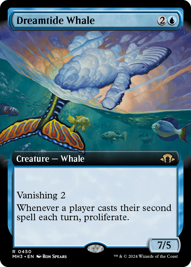 Dreamtide Whale (Extended Art) [Modern Horizons 3] | Eastridge Sports Cards & Games