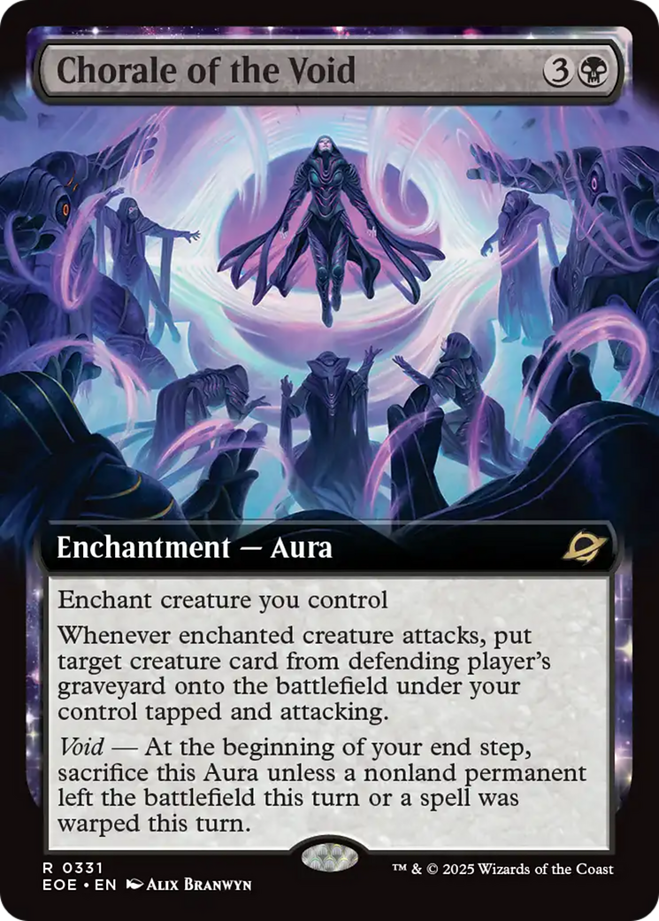 Chorale of the Void (Extended Art) [Edge of Eternities] | Eastridge Sports Cards & Games