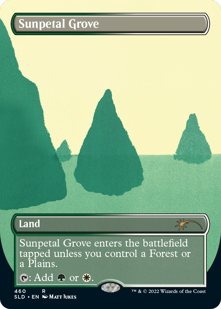 Sunpetal Grove (Borderless) [Secret Lair Drop Series] | Eastridge Sports Cards & Games