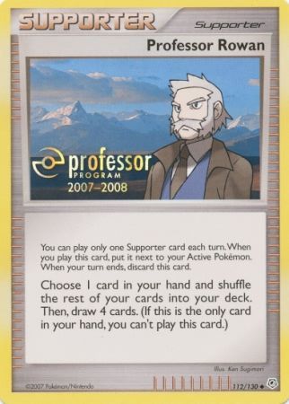 Professor Rowan (112/130) (2007) [Professor Program Promos] | Eastridge Sports Cards & Games