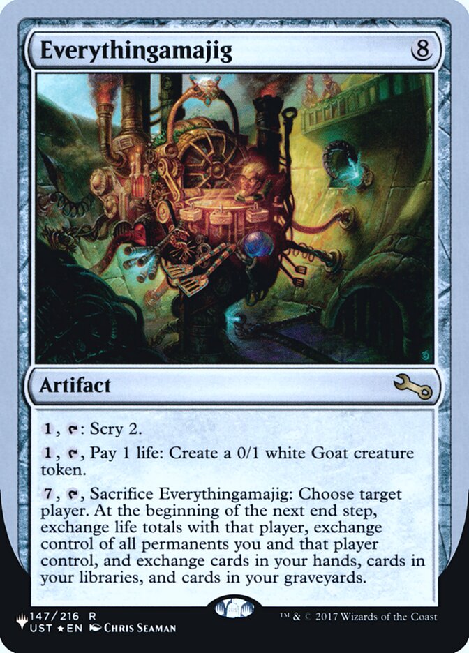 Everythingamajig (Scry) (Unfinity Foil Edition) [The List] | Eastridge Sports Cards & Games