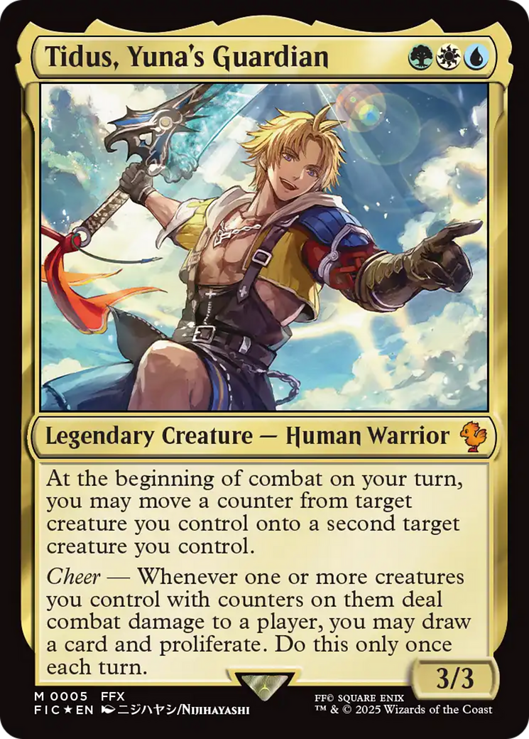 Tidus, Yuna's Guardian [FINAL FANTASY Commander] | Eastridge Sports Cards & Games