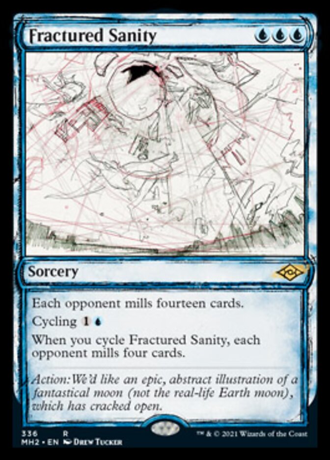 Fractured Sanity (Sketch) [Modern Horizons 2] | Eastridge Sports Cards & Games