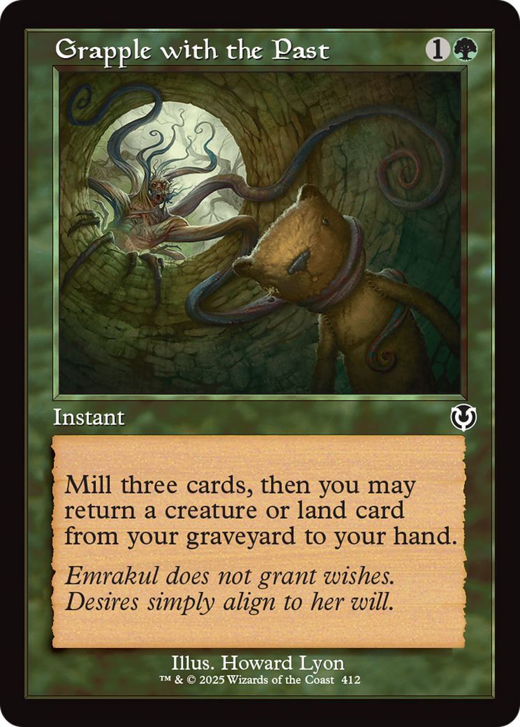 Grapple with the Past (Retro Frame) [Innistrad Remastered] | Eastridge Sports Cards & Games