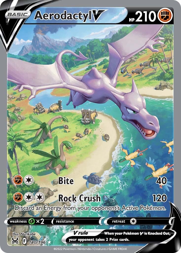 Aerodactyl V (180/196) [Sword & Shield: Lost Origin] | Eastridge Sports Cards & Games