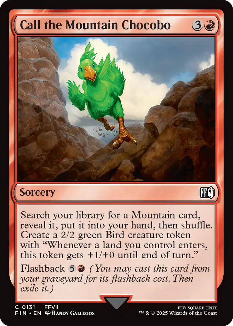 Call the Mountain Chocobo [FINAL FANTASY] | Eastridge Sports Cards & Games