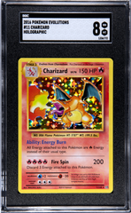 2016 Pokemon Evolutions #11 Charizard - Holo SGC 8 | Eastridge Sports Cards & Games