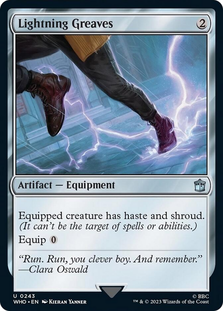 Lightning Greaves [Doctor Who] | Eastridge Sports Cards & Games