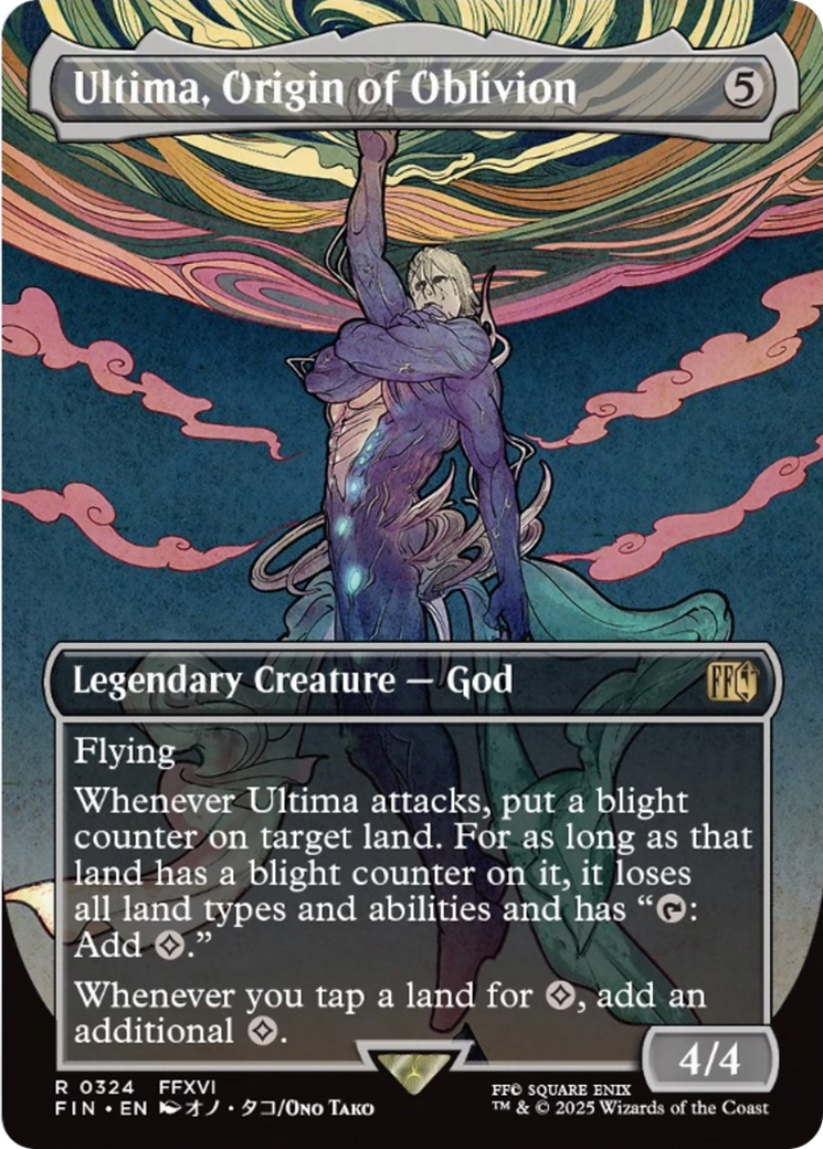 Ultima, Origin of Oblivion (Borderless) [FINAL FANTASY] | Eastridge Sports Cards & Games
