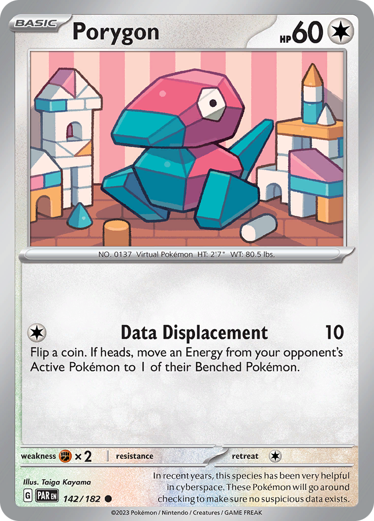 Porygon (142/182) [Scarlet & Violet: Paradox Rift] | Eastridge Sports Cards & Games