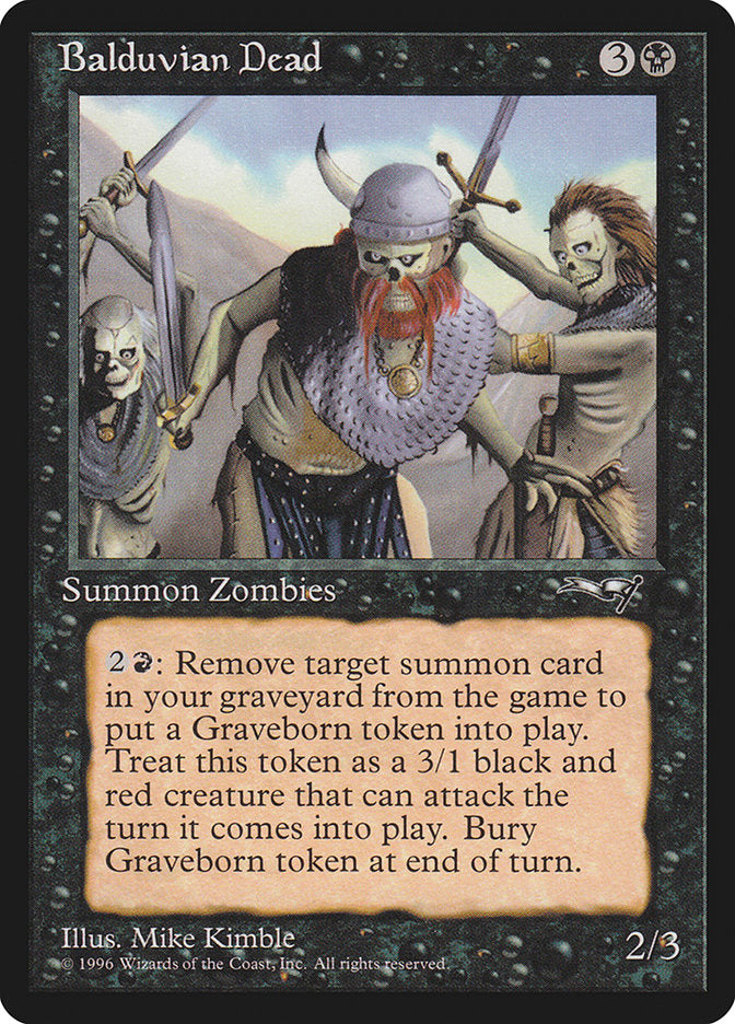 Balduvian Dead [Alliances] | Eastridge Sports Cards & Games