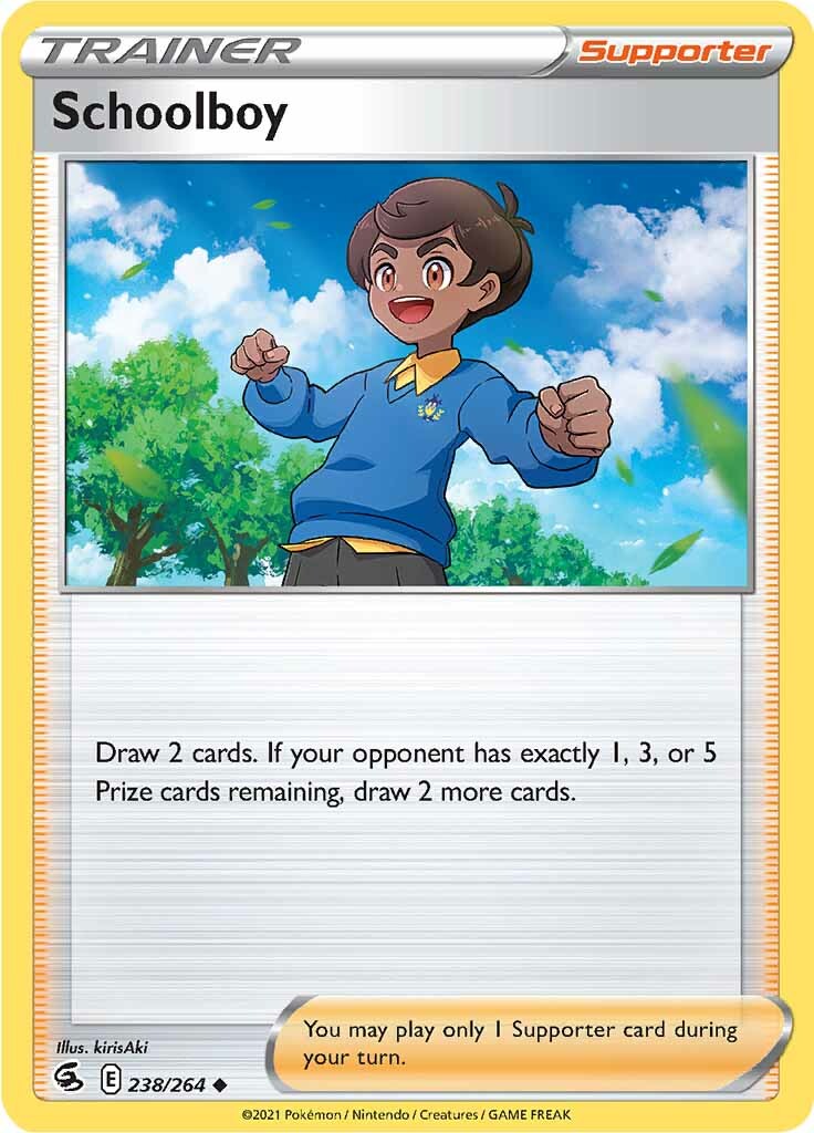 Schoolboy (238/264) [Sword & Shield: Fusion Strike] | Eastridge Sports Cards & Games