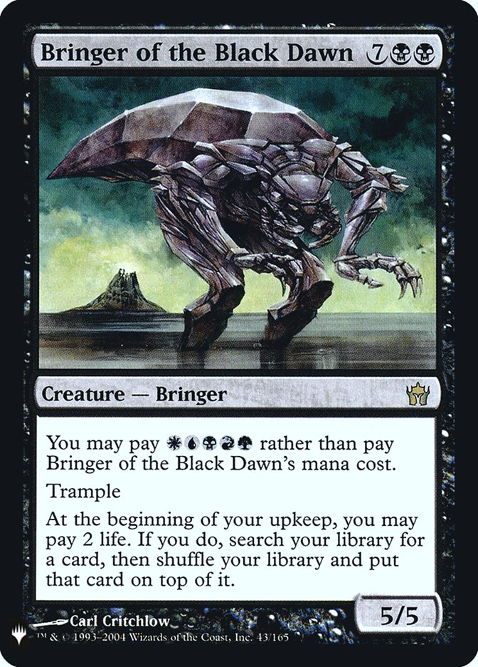 Bringer of the Black Dawn [Mystery Booster] | Eastridge Sports Cards & Games
