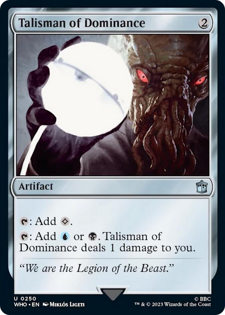 Talisman of Dominance [Doctor Who] | Eastridge Sports Cards & Games