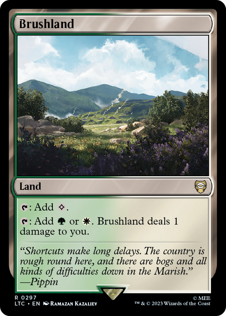 Brushland [The Lord of the Rings: Tales of Middle-Earth Commander] | Eastridge Sports Cards & Games