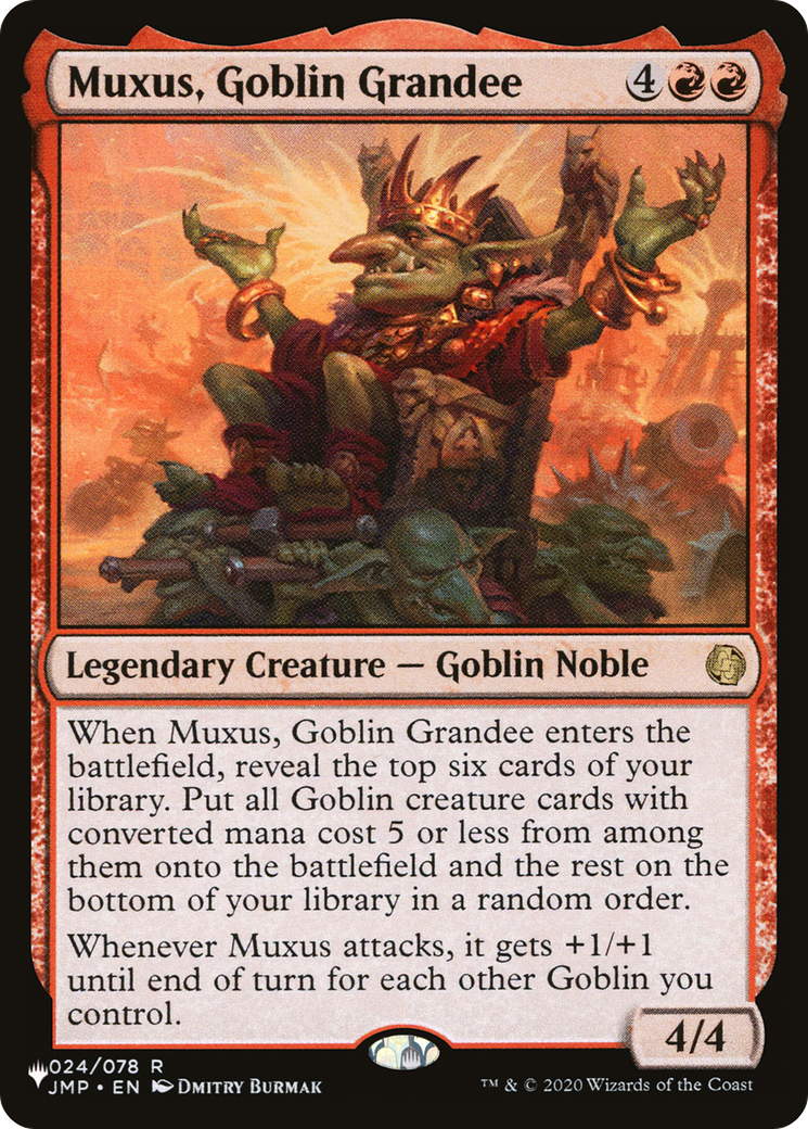 Muxus, Goblin Grandee [The List Reprints] | Eastridge Sports Cards & Games