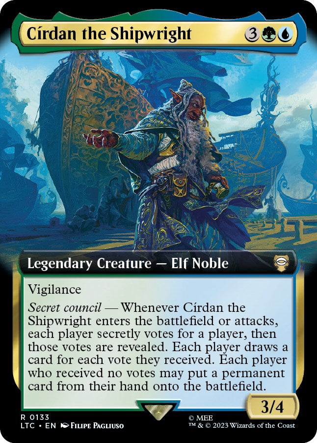 Cirdan the Shipwright (Extended Art) [The Lord of the Rings: Tales of Middle-Earth Commander] | Eastridge Sports Cards & Games