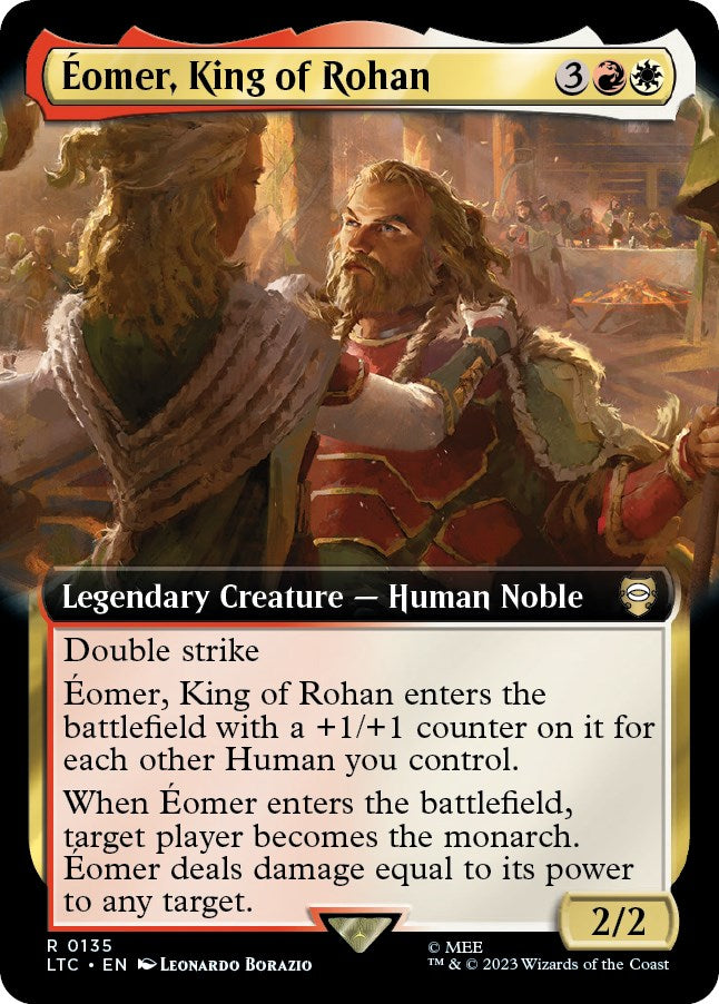 Eomer, King of Rohan (Extended Art) [The Lord of the Rings: Tales of Middle-Earth Commander] | Eastridge Sports Cards & Games