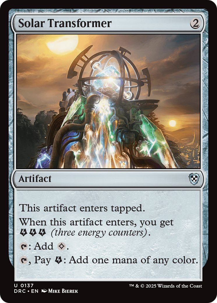 Solar Transformer [Aetherdrift Commander] | Eastridge Sports Cards & Games