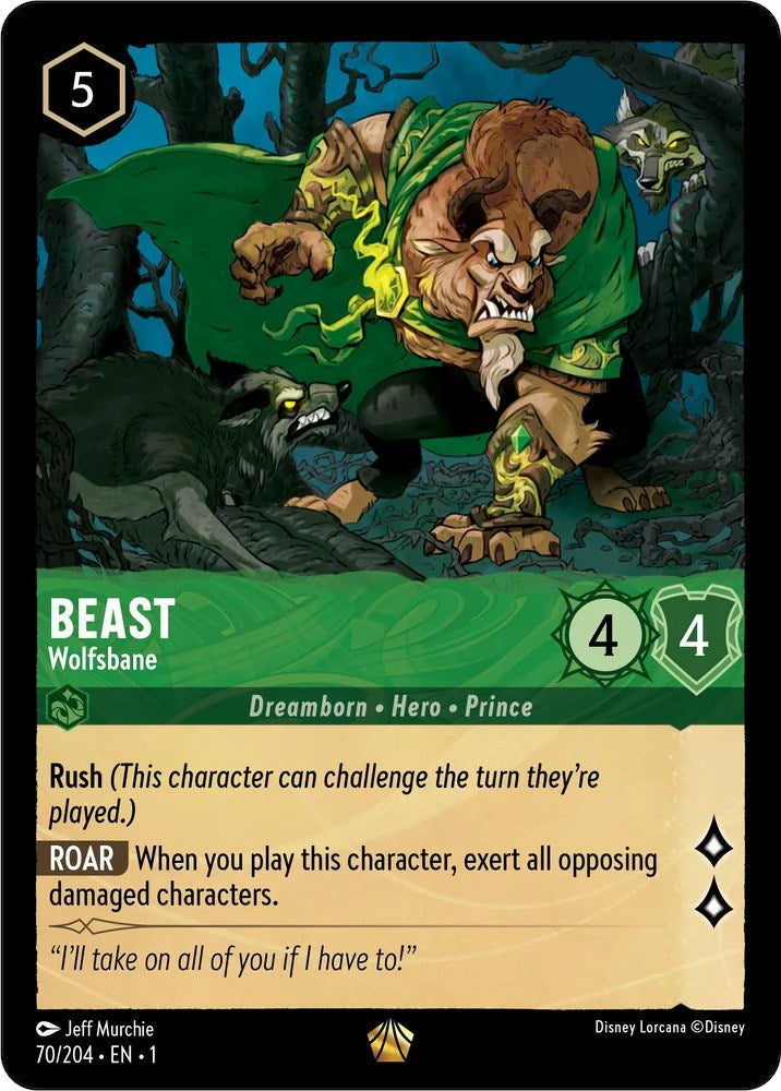 Beast - Wolfsbane (70/204) [The First Chapter] | Eastridge Sports Cards & Games