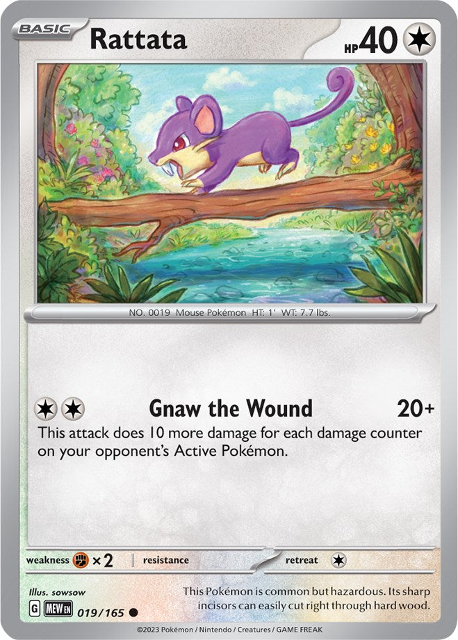 Rattata (019/165) [Scarlet & Violet 151] | Eastridge Sports Cards & Games