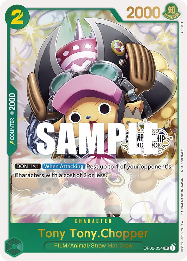 Tony Tony.Chopper (Store Championship Participation Pack) [One Piece Promotion Cards] | Eastridge Sports Cards & Games