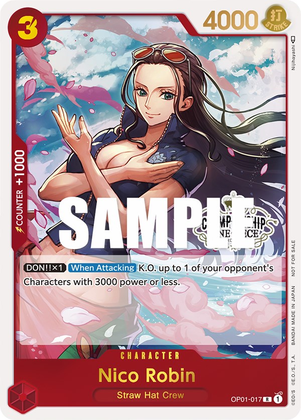 Nico Robin (Store Championship Participation Pack) [One Piece Promotion Cards] | Eastridge Sports Cards & Games