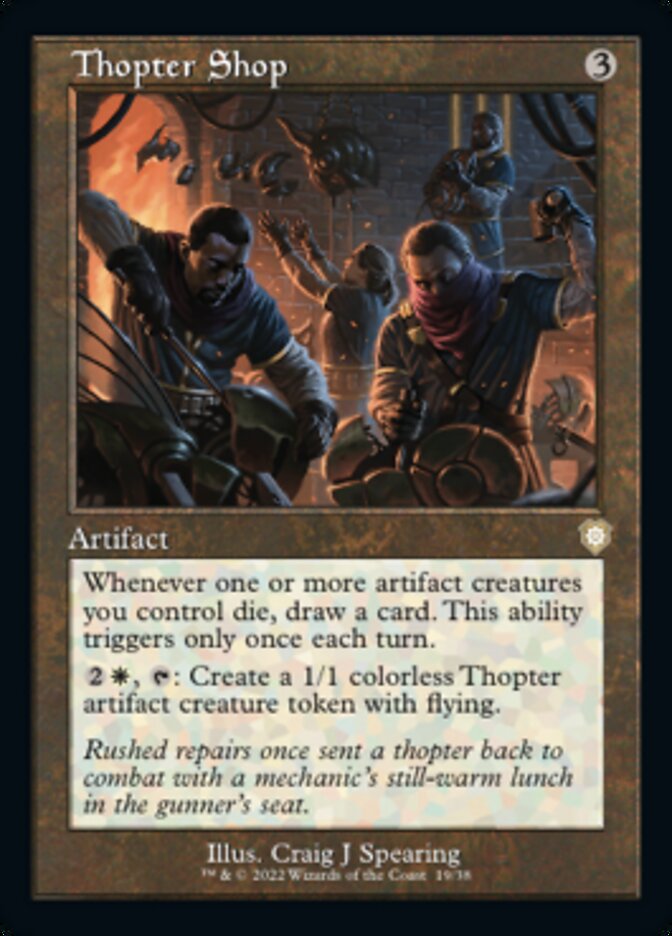 Thopter Shop (Retro) [The Brothers' War Commander] | Eastridge Sports Cards & Games