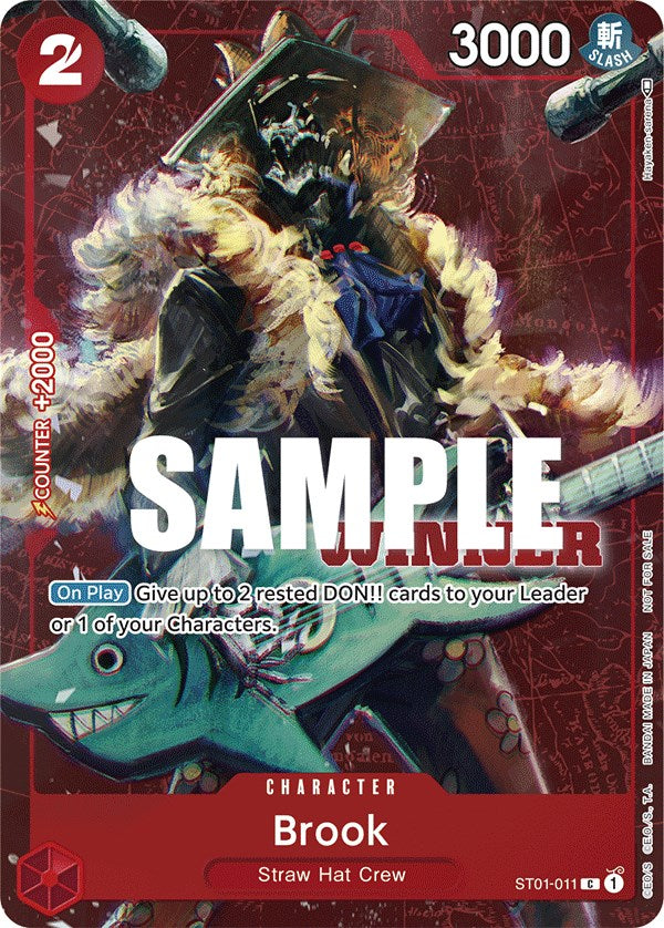Brook (Tournament Pack Vol. 4) [Winner] [One Piece Promotion Cards] | Eastridge Sports Cards & Games