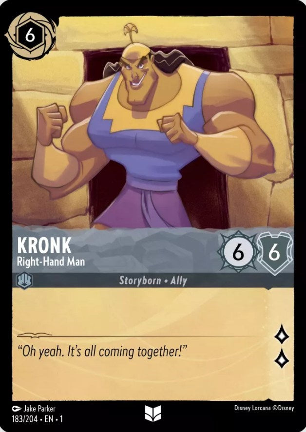 Kronk - Right-Hand Man (183/204) [The First Chapter] | Eastridge Sports Cards & Games