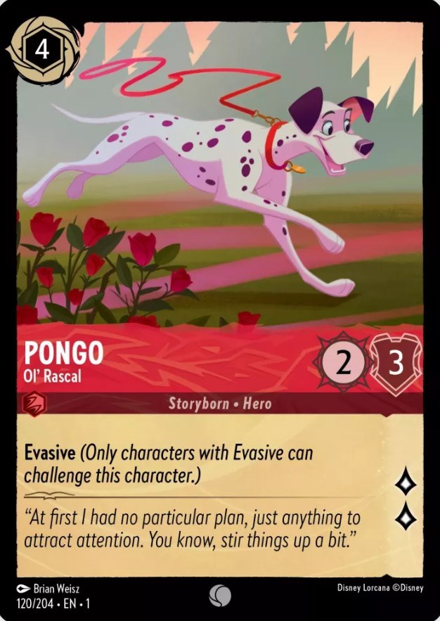 Pongo - Ol' Rascal (120/204) [The First Chapter] | Eastridge Sports Cards & Games