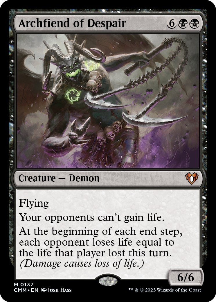 Archfiend of Despair [Commander Masters] | Eastridge Sports Cards & Games