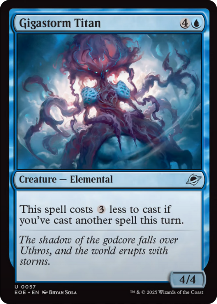 Gigastorm Titan [Edge of Eternities] | Eastridge Sports Cards & Games