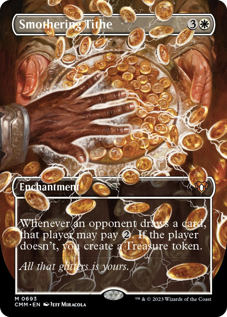 Smothering Tithe (Borderless Alternate Art) [Commander Masters] | Eastridge Sports Cards & Games