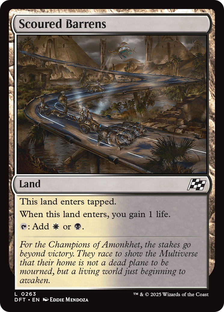 Scoured Barrens [Aetherdrift] | Eastridge Sports Cards & Games