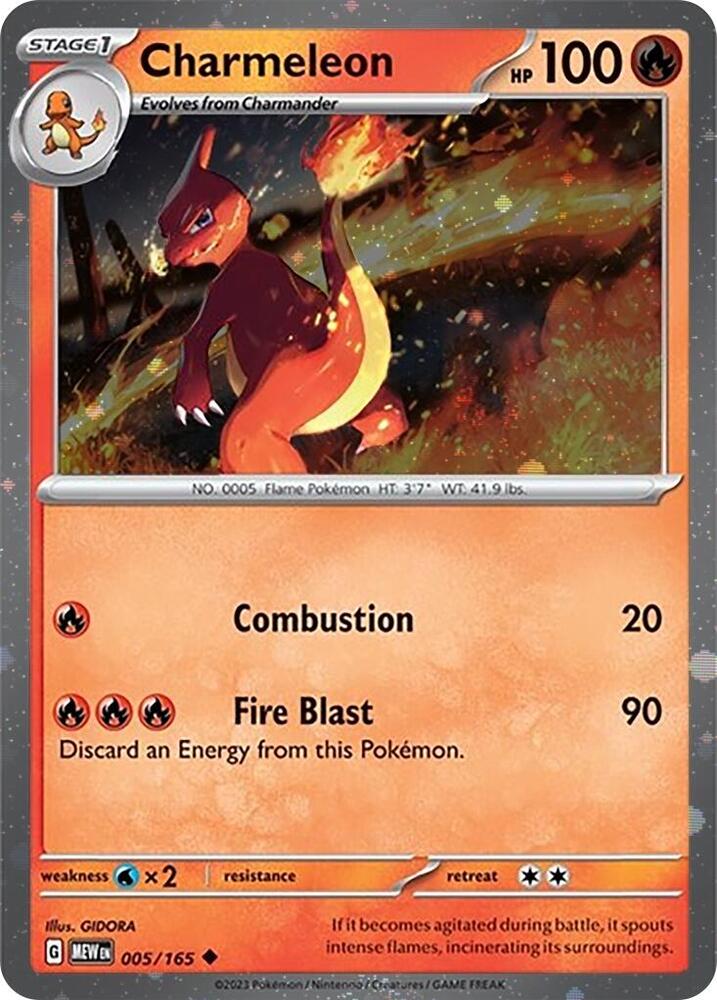 Charmeleon (005) (Cosmos Holo) [Scarlet & Violet: Black Star Promos] | Eastridge Sports Cards & Games