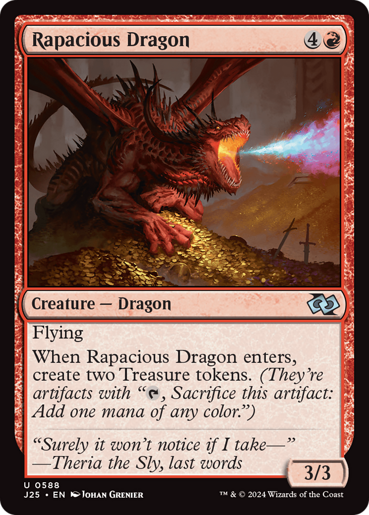 Rapacious Dragon [Foundations Jumpstart] | Eastridge Sports Cards & Games