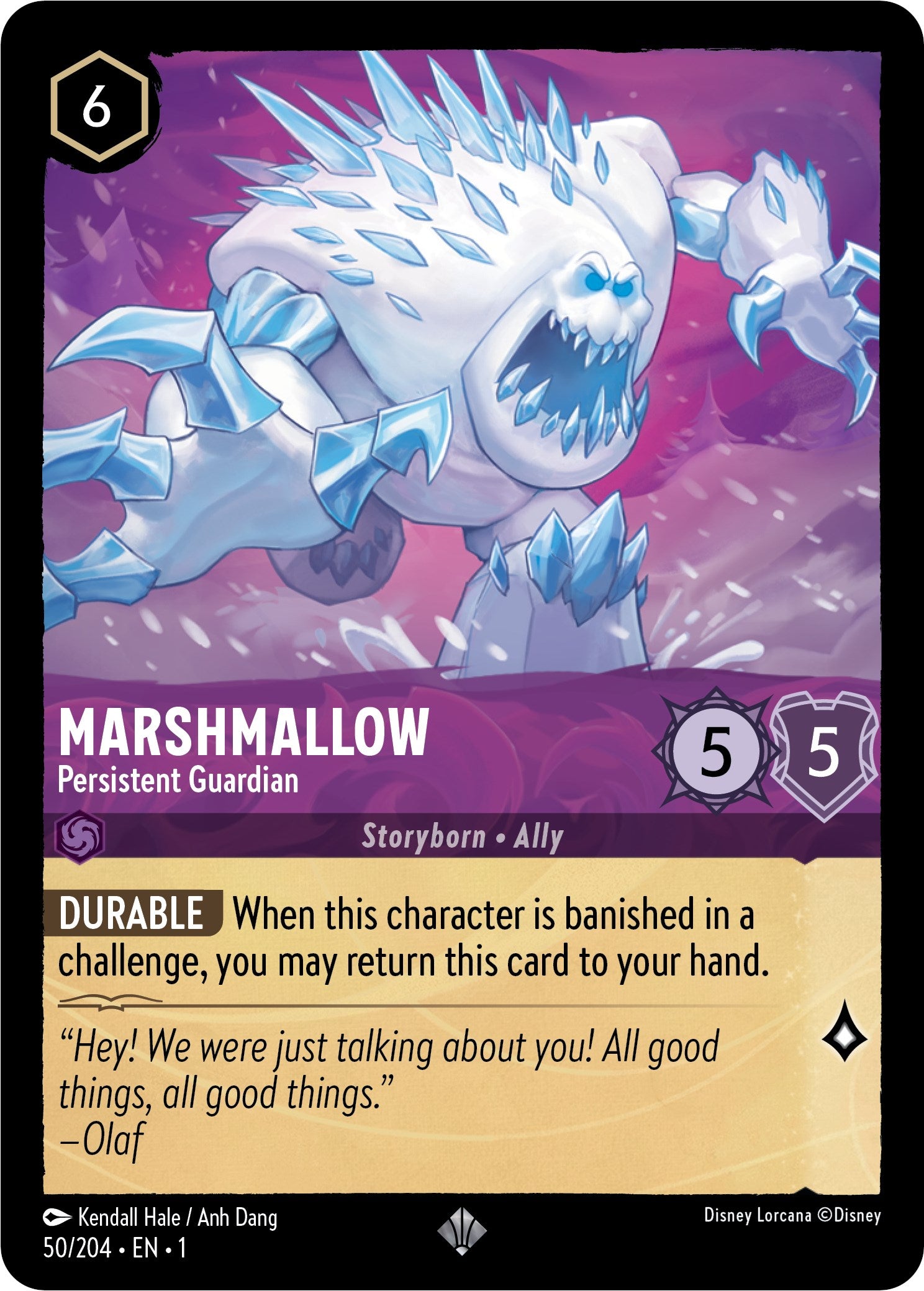Marshmallow - Persistent Guardian (50/204) [The First Chapter] | Eastridge Sports Cards & Games