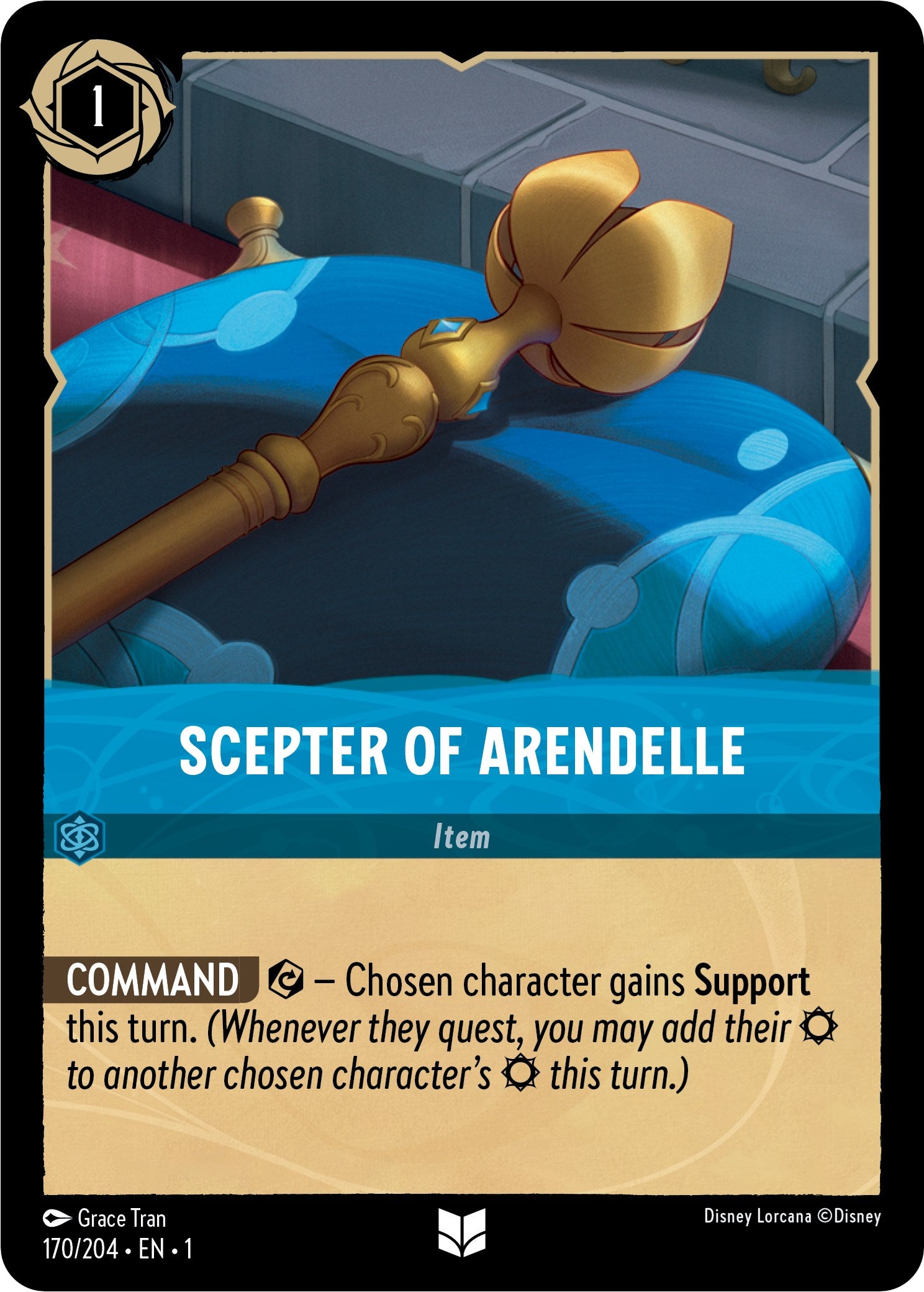 Scepter of Arendelle (170/204) [The First Chapter] | Eastridge Sports Cards & Games