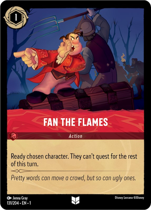 Fan the Flames (131/204) [The First Chapter] | Eastridge Sports Cards & Games