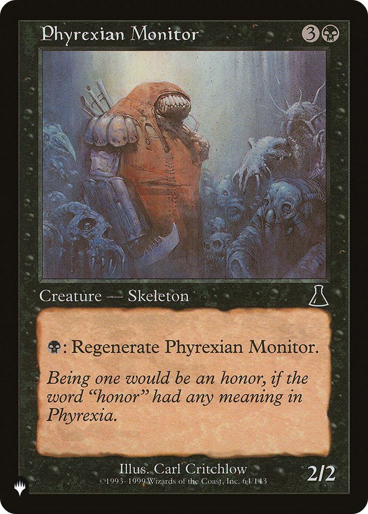 Phyrexian Monitor [The List] | Eastridge Sports Cards & Games