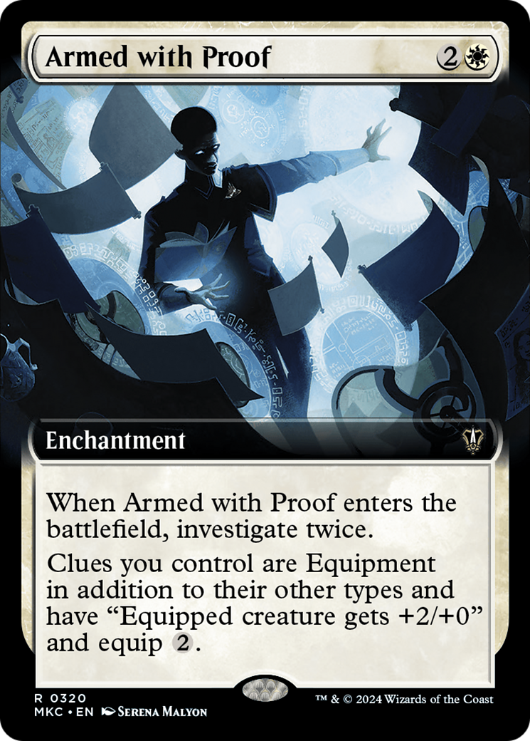 Armed with Proof (Extended Art) [Murders at Karlov Manor Commander] | Eastridge Sports Cards & Games