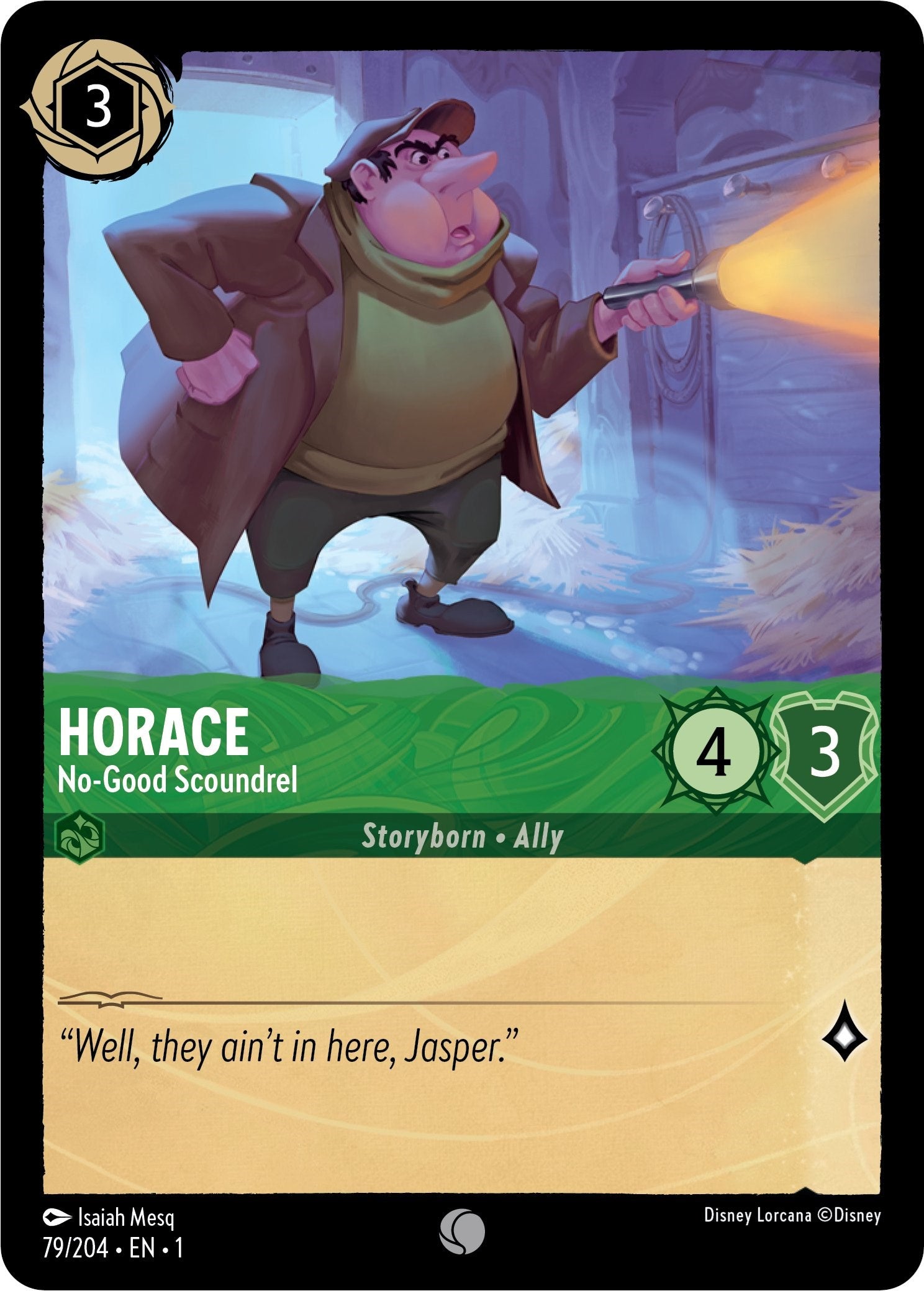 Horace - No-Good Scoundrel (79/204) [The First Chapter] | Eastridge Sports Cards & Games