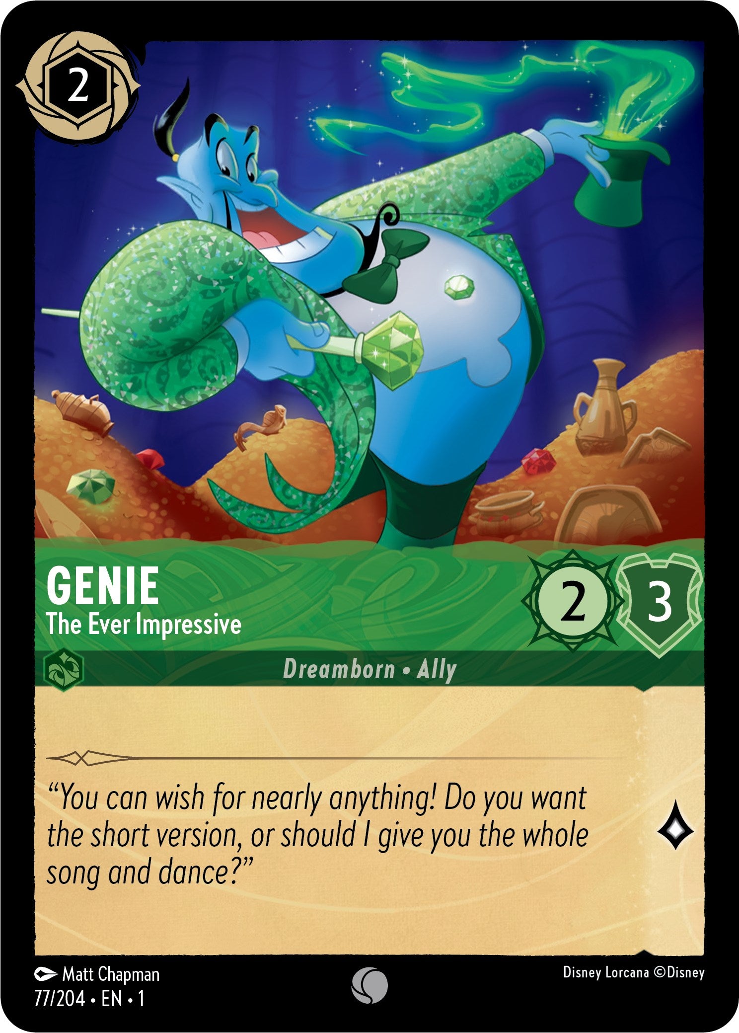 Genie - The Ever Impressive (77/204) [The First Chapter] | Eastridge Sports Cards & Games