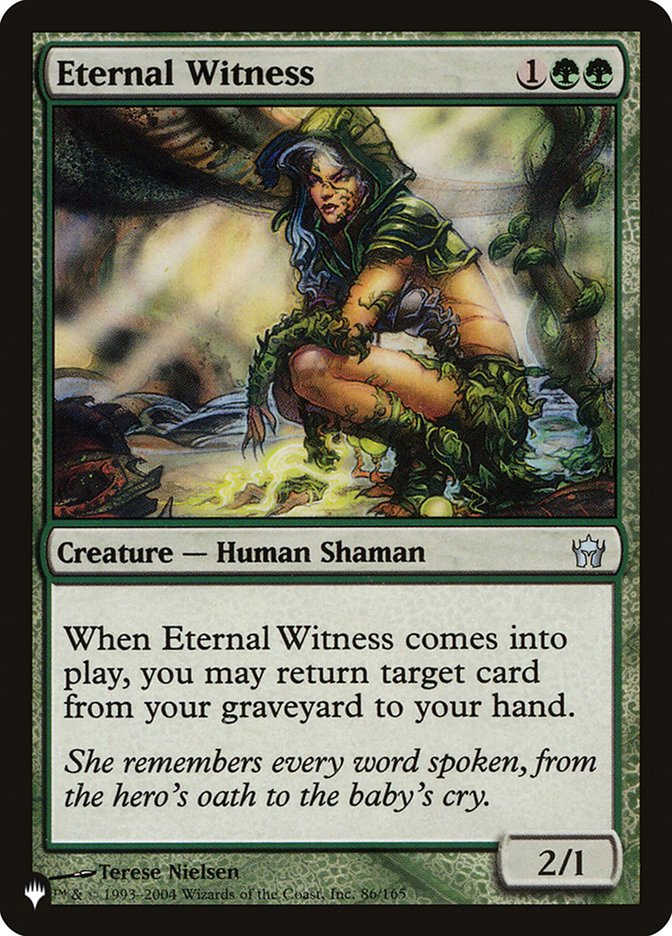 Eternal Witness [The List] | Eastridge Sports Cards & Games