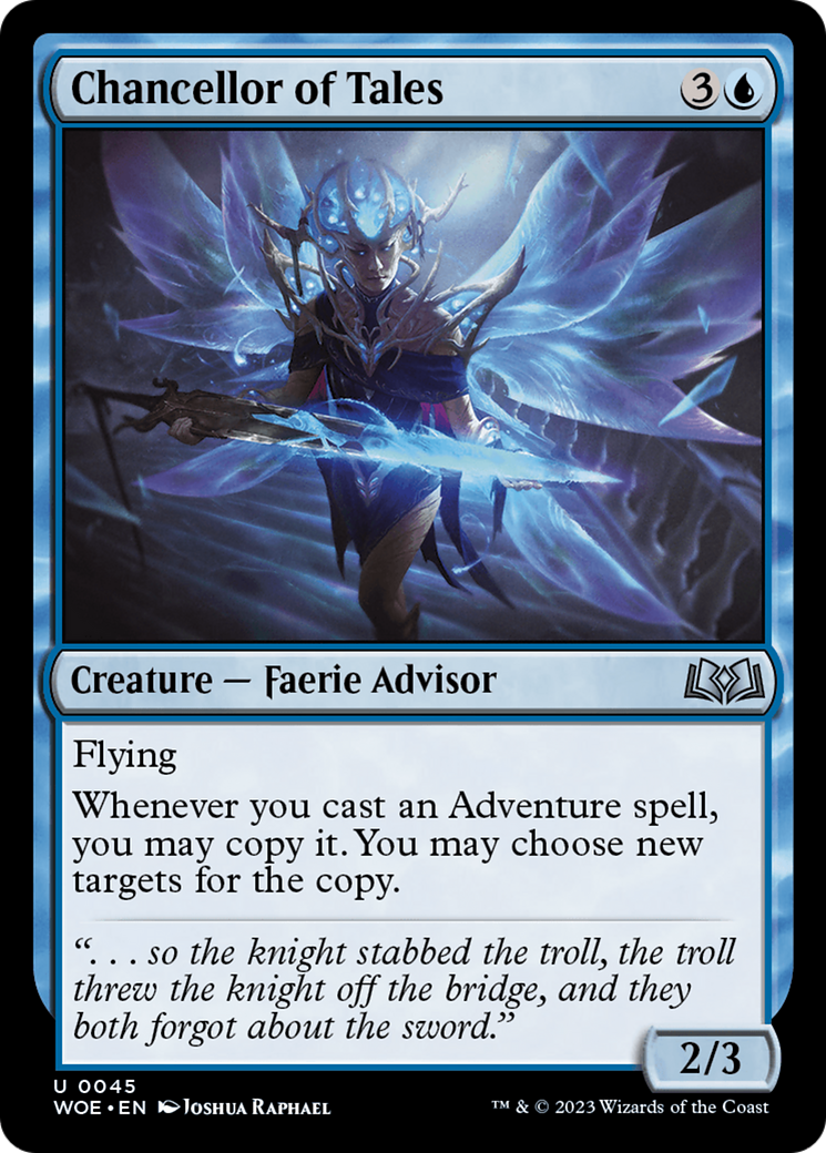 Chancellor of Tales [Wilds of Eldraine] | Eastridge Sports Cards & Games